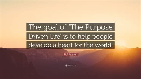  「Purpose Driven Life」: 探索人生目標的旅程，用愛與行動點亮未來